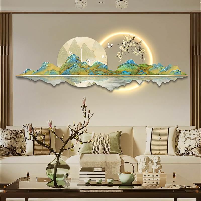 Luxury Lifestyle Living - 중국 스타일 LED 시계 벽걸이 고급