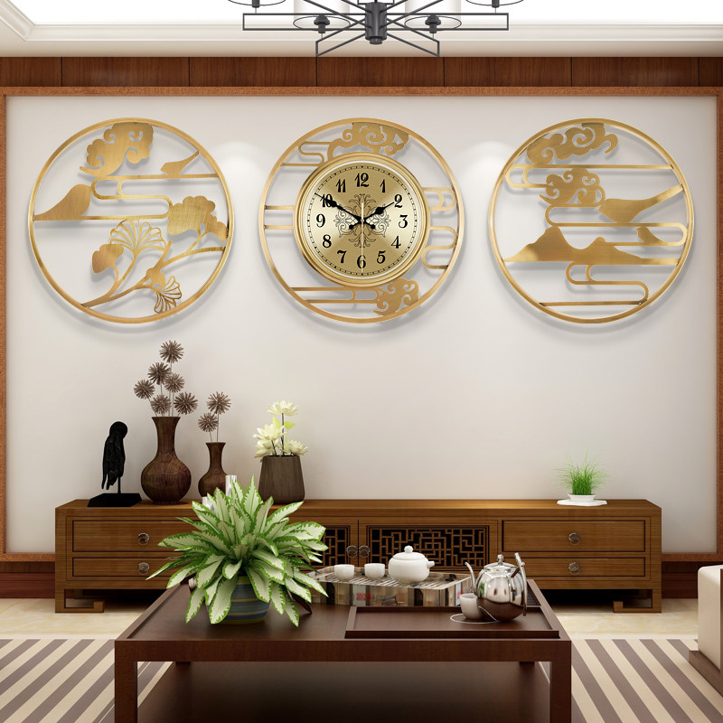 아트 벽화 고급 벽시계 원형 중국 스타일 미니멀리스트  - Luxury Lifestyle Watches 리뷰 및 가격