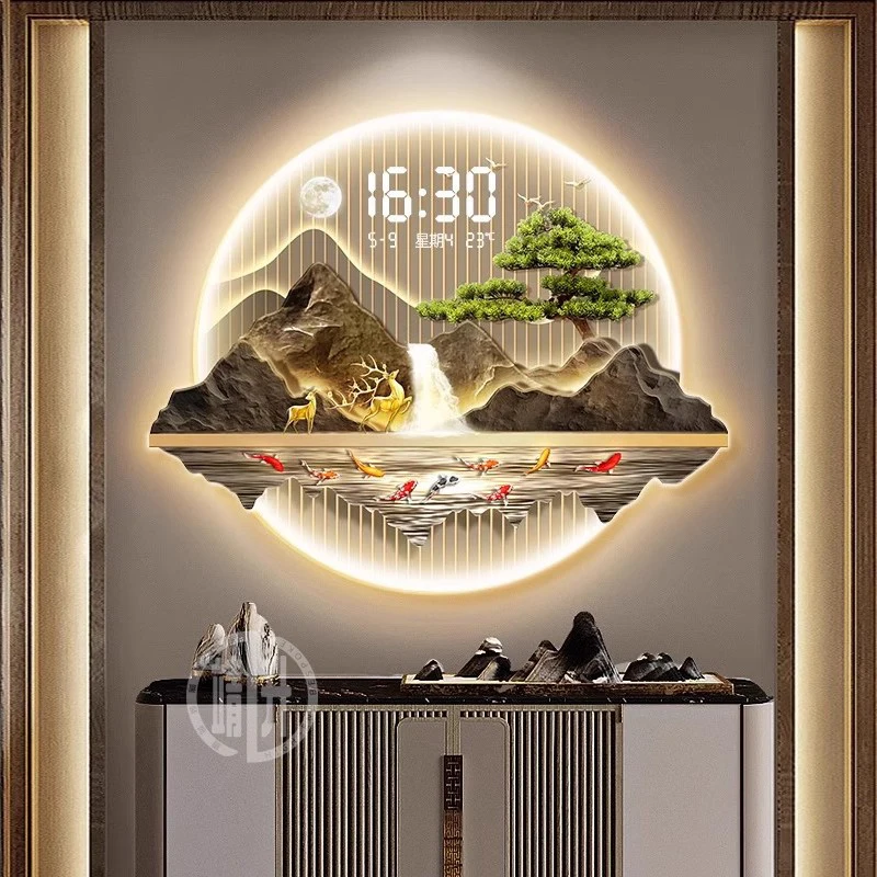 중국 스타일 디자인 벽시계 현대적인 미적 감각의 제노모 - Luxury Lifestyle Living 리뷰 및 가격