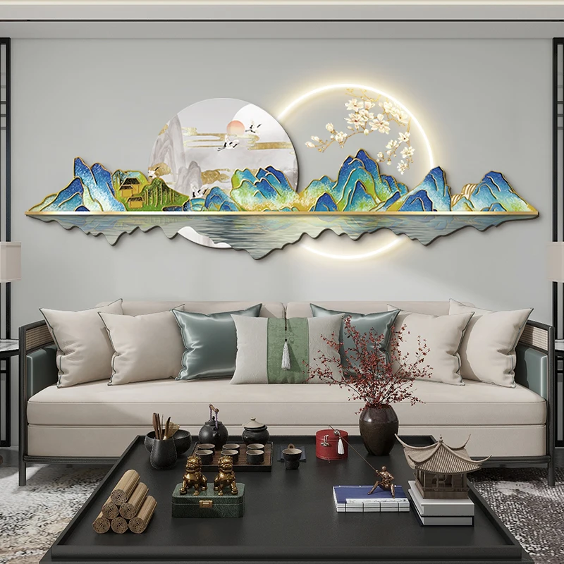 중국 스타일 LED 시계 벽걸이 고급 품질 로맨틱 창의 - Luxury Lifestyle Living 리뷰 및 가격