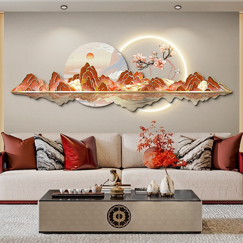 중국 스타일 LED 시계 벽걸이 고급 품질 로맨틱 창의 - Luxury Lifestyle Living 리뷰 및 가격