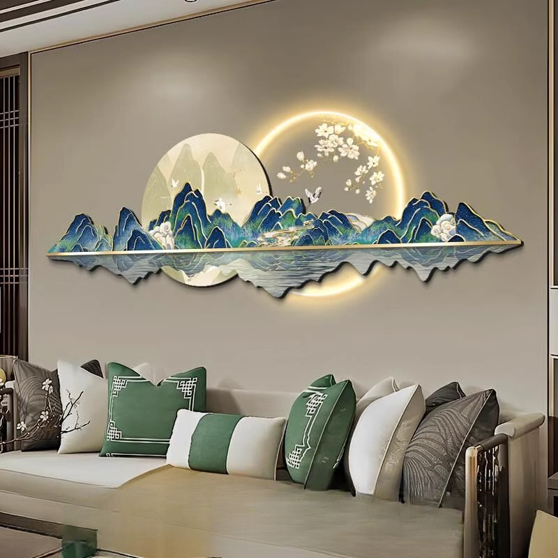 중국 스타일 LED 시계 벽걸이 고급 품질 로맨틱 창의 - Luxury Lifestyle Living 리뷰 및 가격