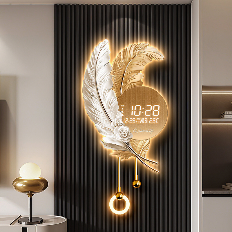중국 스타일 미니멀리스트 벽시계 럭셔리 디자인 미적 패 - Luxury Lifestyle Living 리뷰 및 가격
