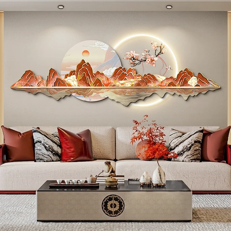 중국 스타일 LED 시계 벽걸이 고급스러운 고품질 로맨 - Luxury Lifestyle Living 리뷰 및 가격