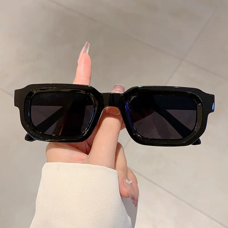 빈티지 직사각형 프레임 선글라스 야외 남성 선글라스 럭 - Luxury Zone 리뷰 및 가격