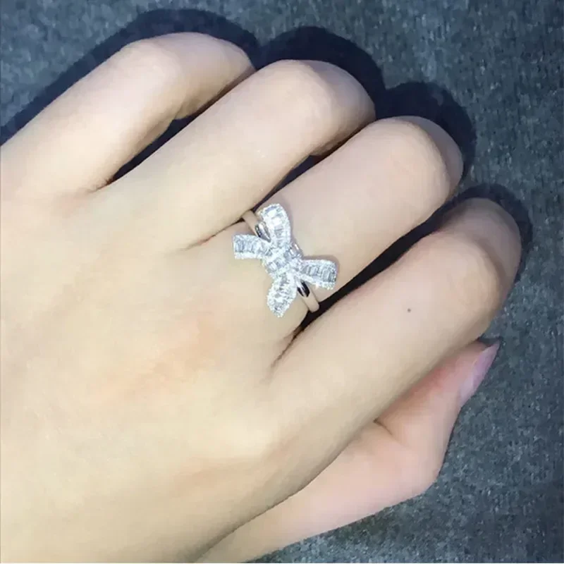 2026 빅 보우 노트 고급 큐빅 지르코니아 여성 반지 - Luxury Lifestyle Girl 리뷰 및 가격